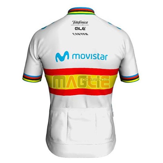 Maglia Movistar Campione Spagna Manica Corta 2020 - Clicca l'immagine per chiudere